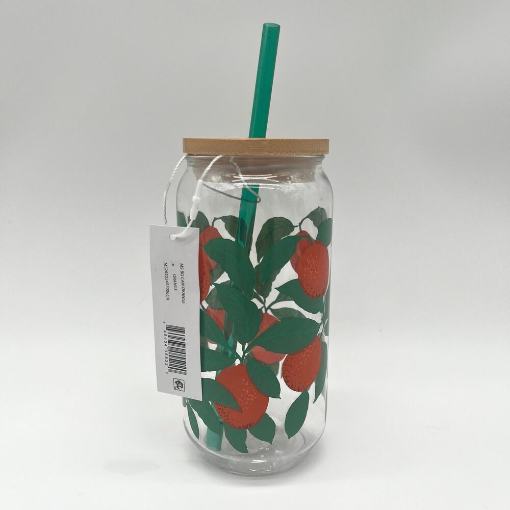 Oranges Drinking Cup with Lid, NWT 20 oz, Travel Tumbler